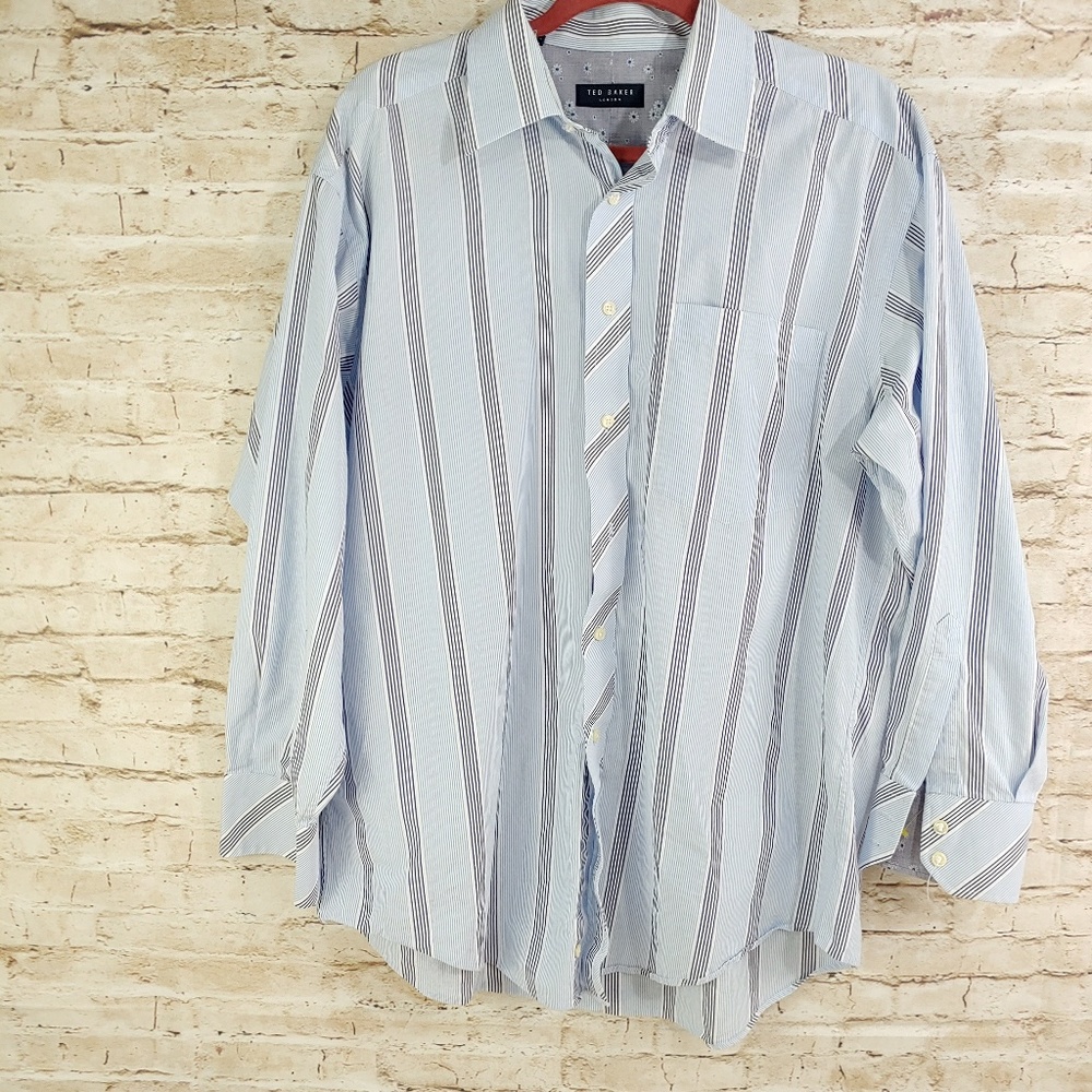 Ted Baker Stripe Button Down